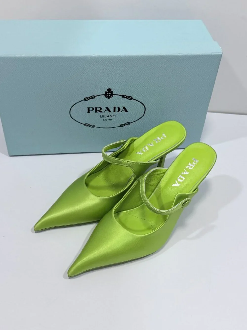 PRADA Women’s Green Heel